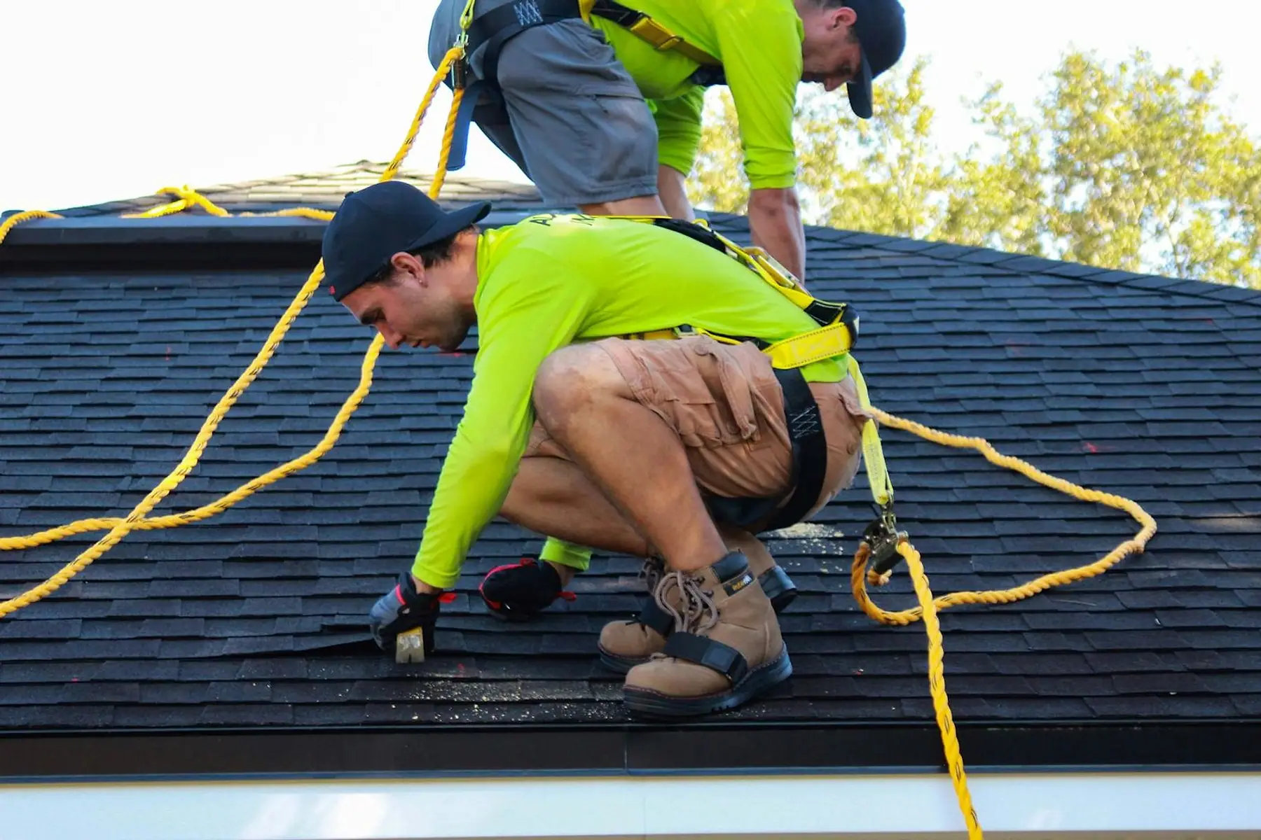Roofing photograph